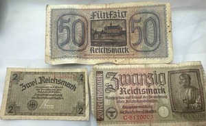 WW2 German Money