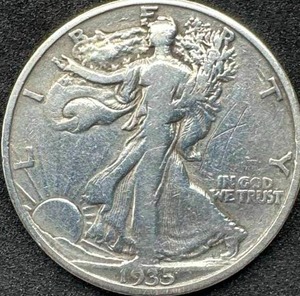 1935 Walking Liberty Half Dollar