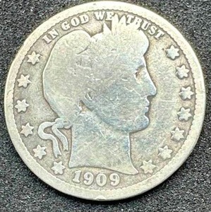 1907 Barber Quarter