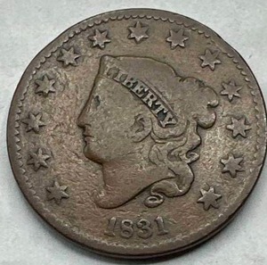 1831 Large Cent Penny
