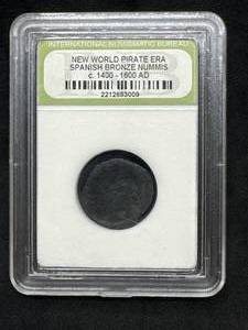 Pirate Era Spanish Coin from c.1400-1600