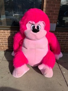 lot 1 image: Giant stuffed Gorilla