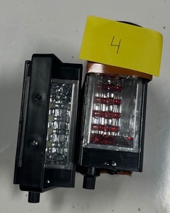 lot 4 image: Pair of led strobe lights