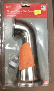 lot 49 image: Partsmaster Pro Simple Touch Tub Spout