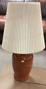 lot 67 image: Tall Vintage Ceramic Table Lamp