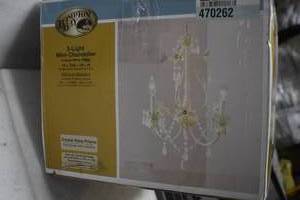 3 Light Mini Chandelier