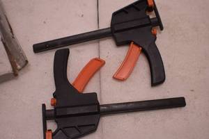 Track saw Clamps