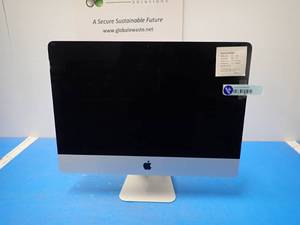 lot 9 image: Apple&nbspiMac13,1 A1418 AIO PC &nbspINTEL CORE I7-3770S 3.1 Ghz  8GB DDR3 SDRAM  1TB HDD  Includes IOS and power cable &nbspChip in edge of screen,&nbspsticker residue