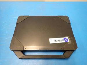 lot 36 image: Dell&nbspLatitude 5414 Toughbook &nbspINTEL CORE I5-6300U 2.4 Ghz  8GB DDR4 SDRAM  14 screen with 1366 x 768 Resolution  No Charger &nbspPort cover on left side is dented and cracked,&nbspMinor scratches on case
