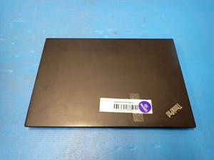 lot 42 image: Lenovo&nbspThinkPad T490s Laptop &nbspINTEL CORE I5-8365U 1.6 Ghz  16GB DDR4 SDRAM  256GB HD  14 screen with 1920 x 1080 HD Resolution  No Charger  Battery Removed &nbspminor scratch on screen