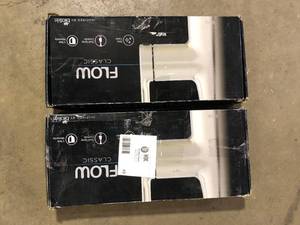 Lot of 2 Flow Classic Pull Down Kitchen Faucets Customer Returns See Pictures