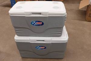 lot 345 image: 2 Xtreme Coleman Coolers