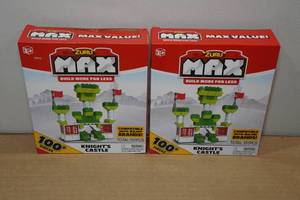lot 75 image: 2 Zuru Max Knights Castle Building Sets