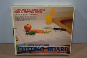 lot 108 image: Acrylic Over the Counter Cutting Board