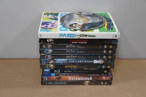 lot 118 image: Assorted DVDs and Blurays -Harry Potters, Dazed and Confused