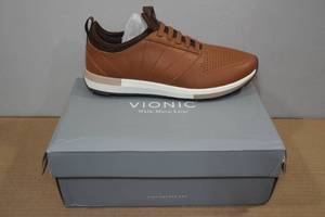lot 178 image: Vionic Trent Mens Leather Shoes -Size 10