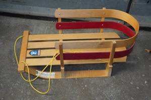 lot 187 image: Torpedo Vintage Style Sled