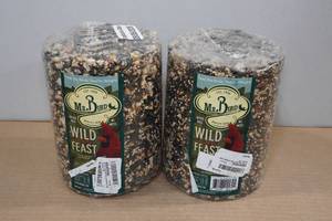 lot 221 image: 2 Mr Bird Wild Bird Feast 4lb Cylinder