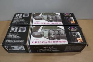 lot 222 image: 2 XLR 2.5 Clip-On Tow Mirrors