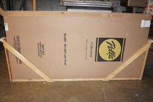 lot 1F image: Pella Replacement Patio Door Panel - White - With Trim