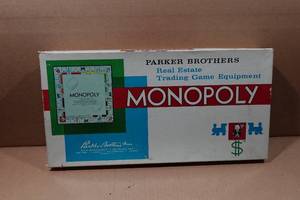 lot 322 image: Monopoly Board Game