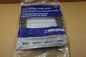 lot 328 image: 2 6 Nylon Sheilded Washer Hoses