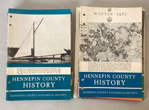 Group of Vintage Hennepin County History Magazines