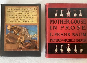 Pair of Maxfield Parrish Illustrated Books