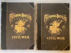 Two Volume Set of Antique Civil War Books