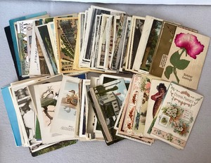 Large Group of Vintage Postcards