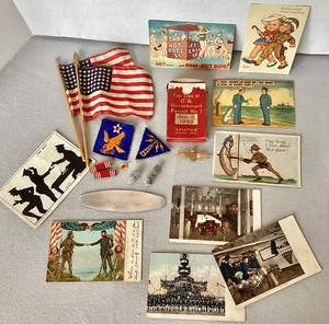 Group of Military Collectibles