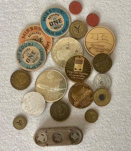 Group of Vintage Tokens and Medals