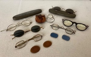 Group of Antique and Vintage Eyewear