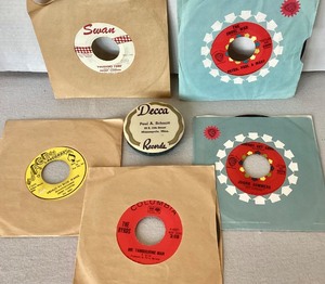 Group of Vintage 45 Records