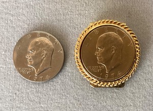 Pair of Eisenhower Coins