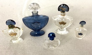 Group of 5 Vintage Guerlain Perfume Bottles