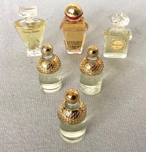 Group of 6 Vintage Perfume Bottles