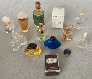 Group of 12 Vintage Perfume Bottles
