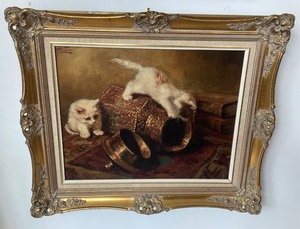 Oil Painting Kittens