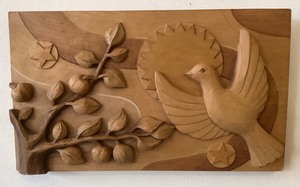 Italian Wooden Relief Carving