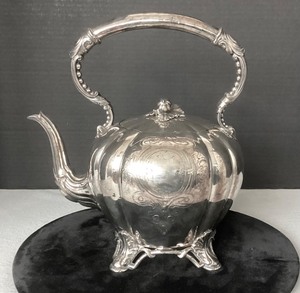 Antique English Silver Teapot #1