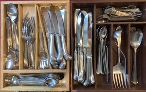 Group of Stainless Steel Flatware