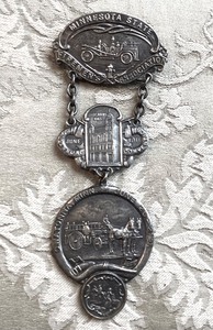 Antique Firemans Association Convention Badge