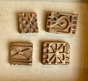 Group of 4 Bronze Akan (W.African) Gold Weights