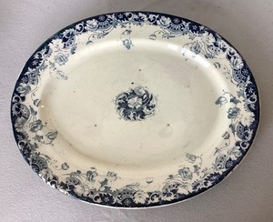 Antique English Transferware Platter