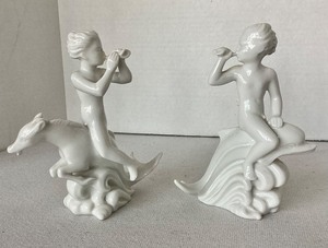 Pair of Rorstrand (Sweden) Porcelain Figurines.