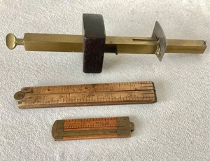 Group of Vintage Measuring Tools