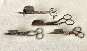 Antique Candle Snuffers  Wick Trimmers