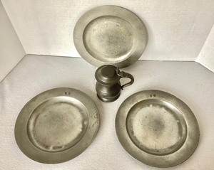 Group of Antique Pewter
