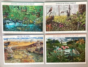 Group of Pictorial Mint Sheet Stamps